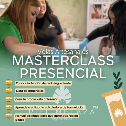 La Maestría de la Cera: Piel Melaza Masterclass Presencial La Bodega Hipster, Bayamón