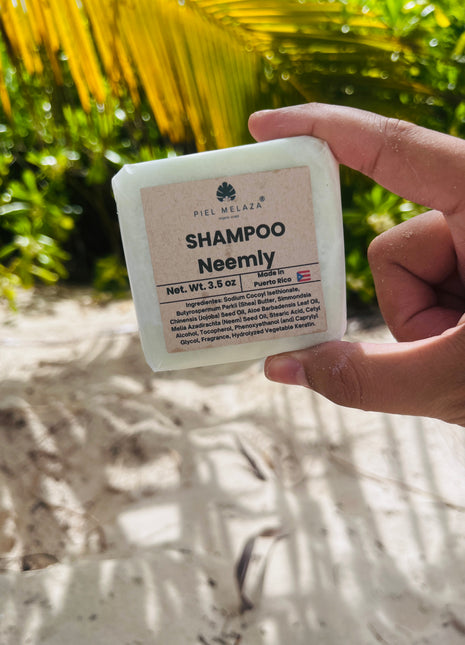 🌿 Shampoo Sólido Neemly – Control Natural para Cuero Cabelludo Sensible