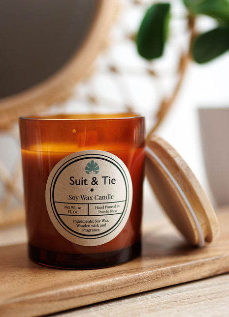 Costume et cravate | Bougie de cire de soja