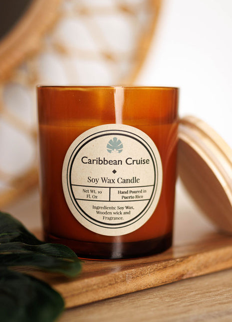 Croisière aux Caraïbes | Bougie de cire de soja