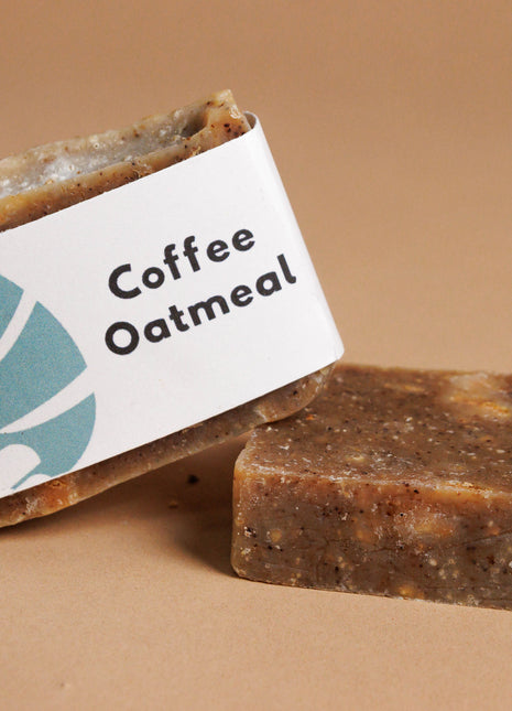 Coffee + Oatmeal - Natural Normal Skin, Scrub Soap Bar