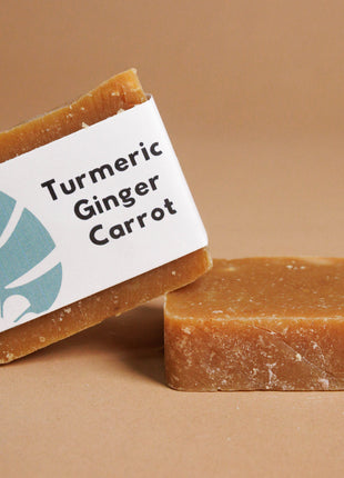 Turmeric+Ginger+Carrot - Natural Combination Skin Soap Bar