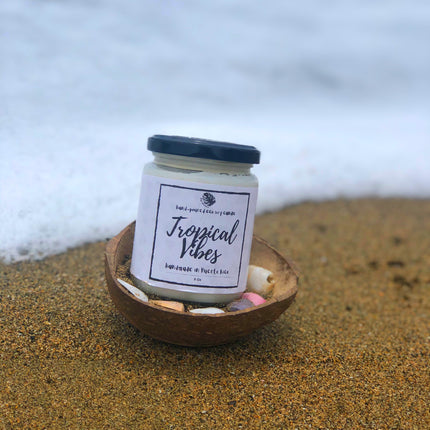 Tropical Vibes - 100% Natural Soy Candle