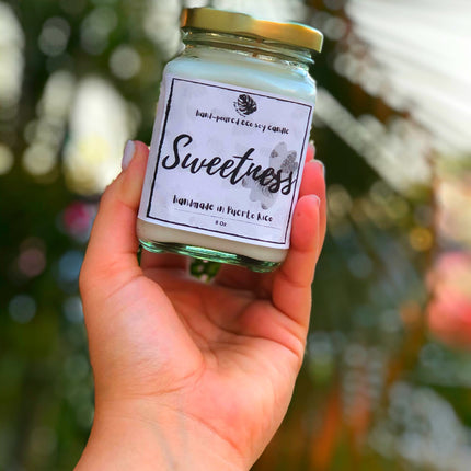 Sweetness  - 100% Natural Soy Wax Candle