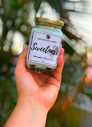 Sweetness  - 100% Natural Soy Wax Candle